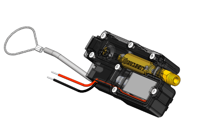 ЗАМОК PROSECURITYLOCK VARIANT Model 2 МОНОБЛОК в разрыв штатного троса (PLV Mod.2)